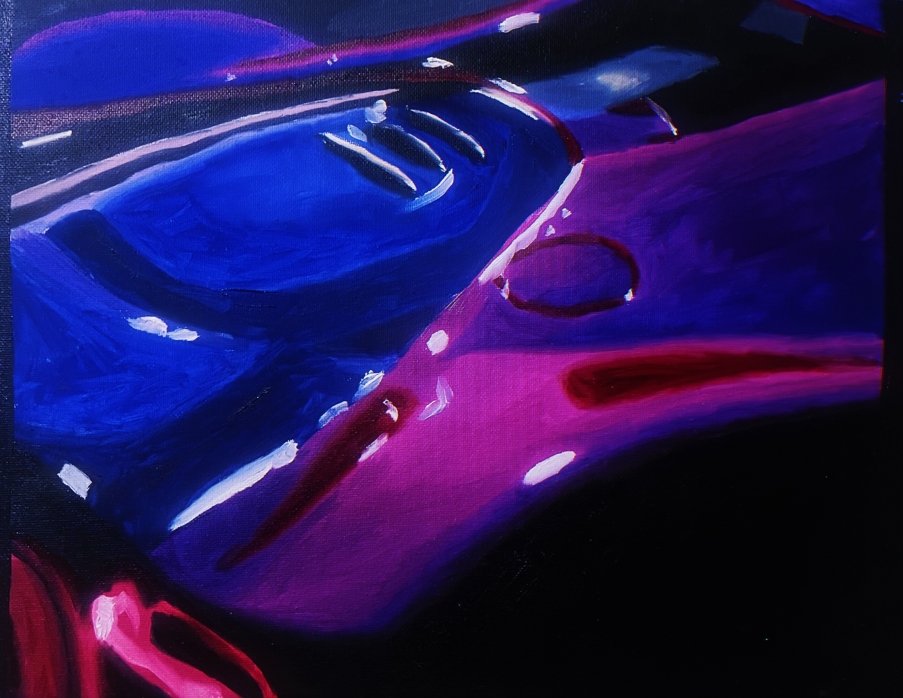 Abstract Car Painting