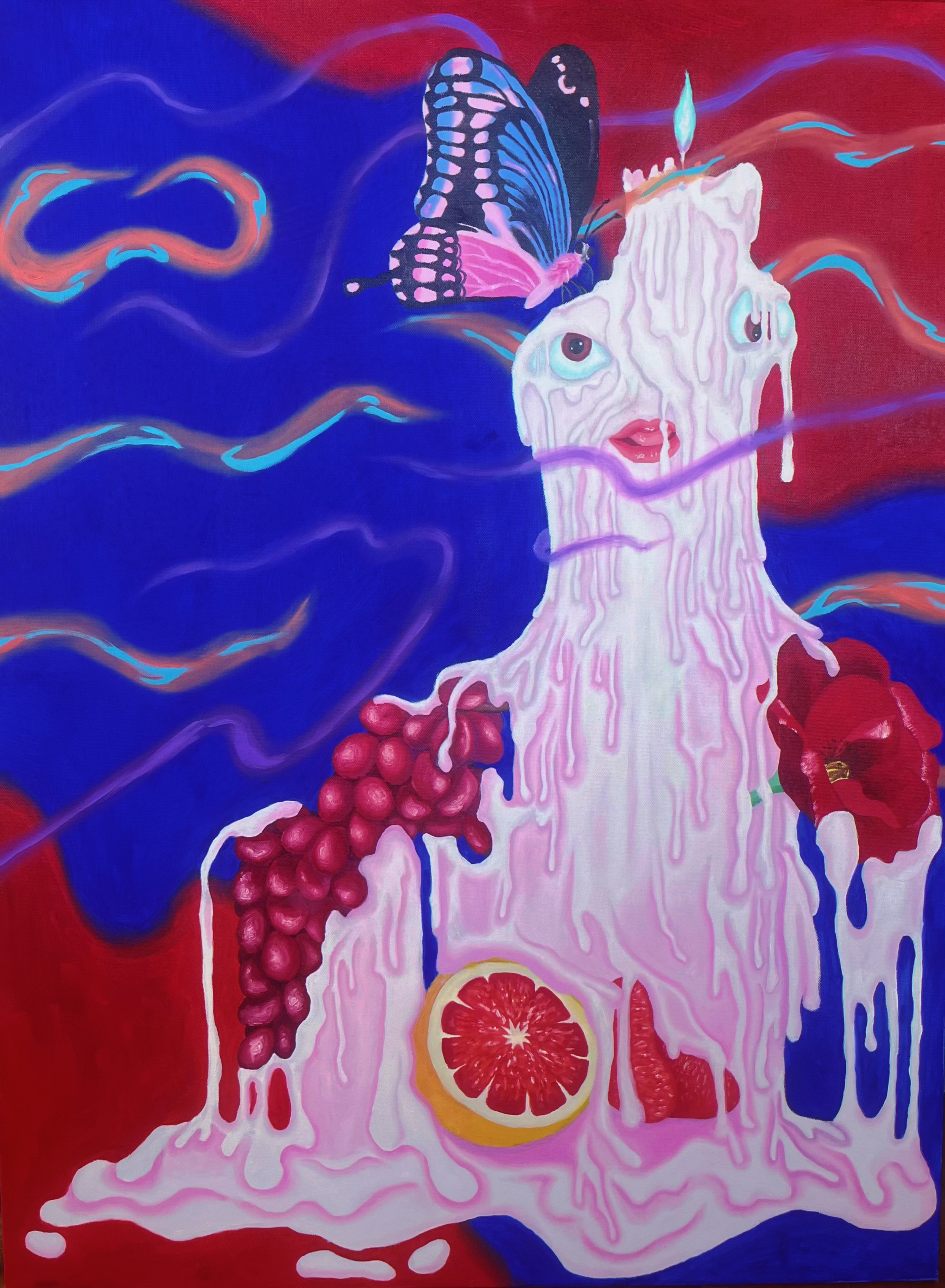 Candle Fantasy Painting