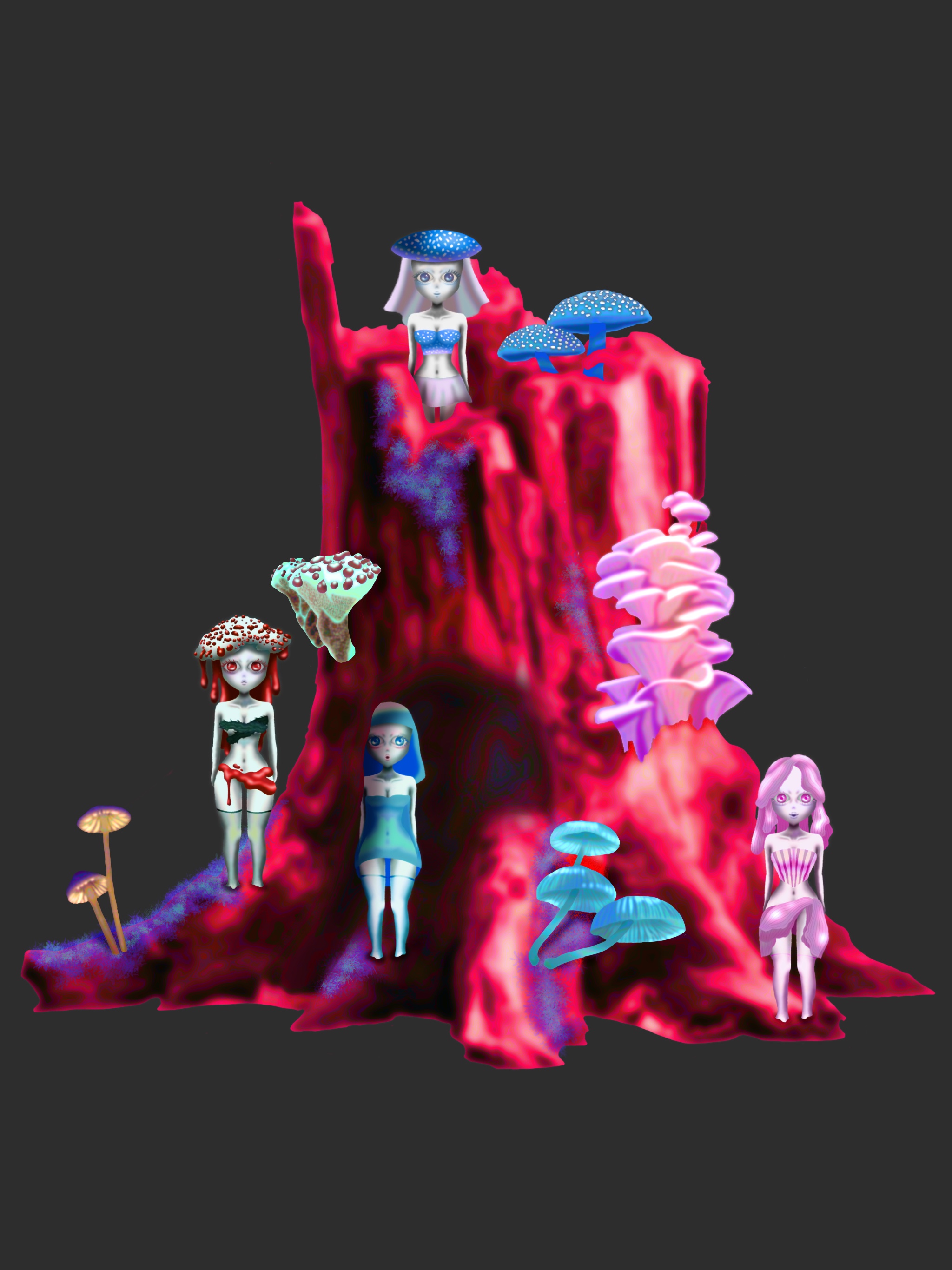 Mushroom Girls